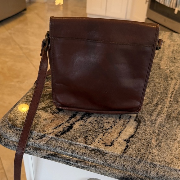 Brown Leather Shoulder Bag - Picture 4 of 5